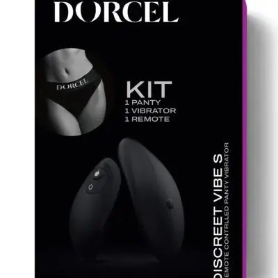 Dorcel Discreet Panty Vibe w/Panty Medium - Black - Featured Image