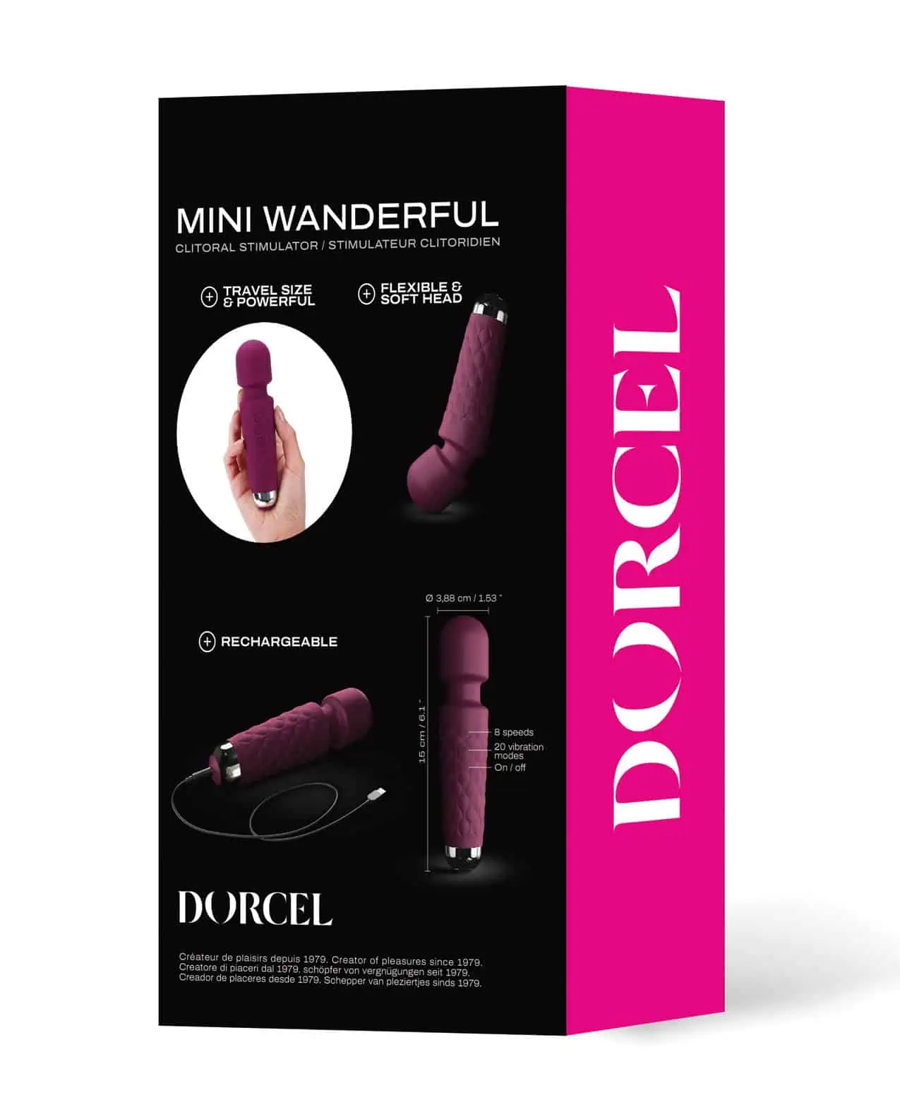 Dorcel Mini Wanderful - Plum - Image 2