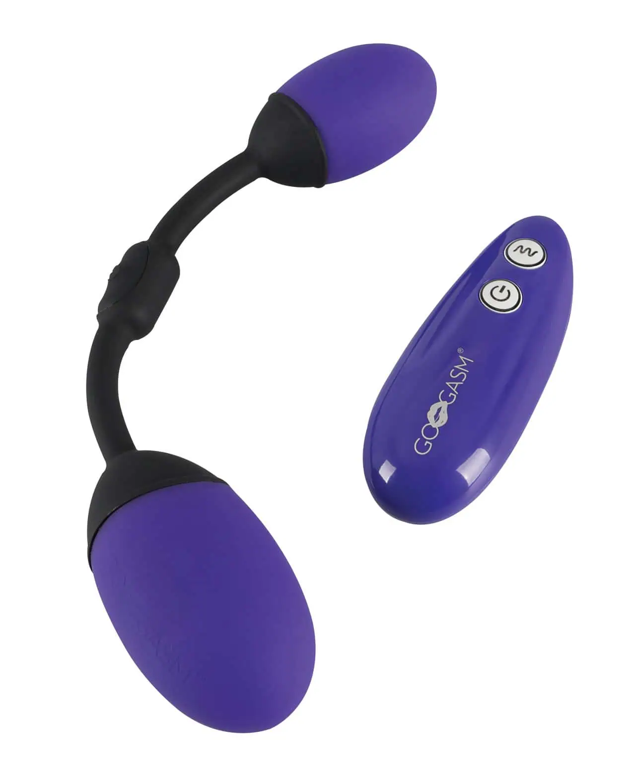 GoGasm Vibrating Pussy & Ass Balls - Purple - Image 2