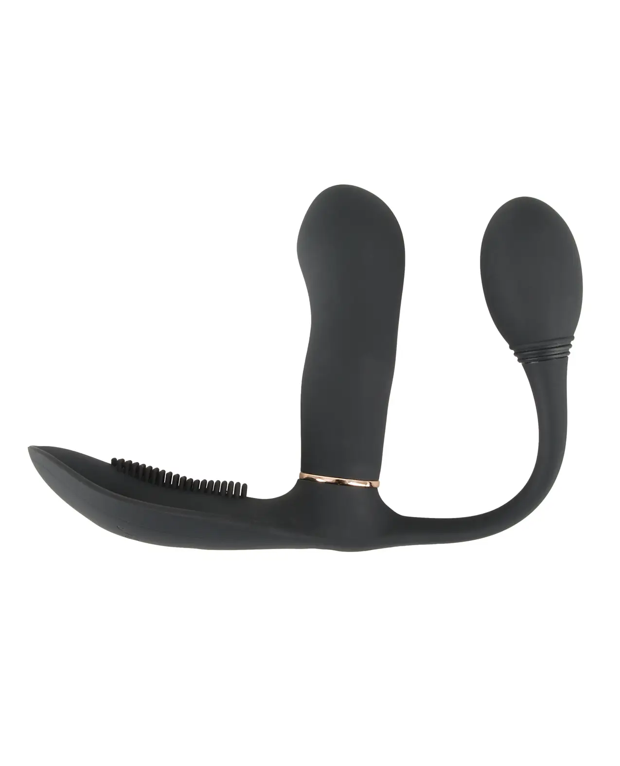 Buy GoGasm Pussy & Ass Vibrator - Black | Jack and Jill Adult