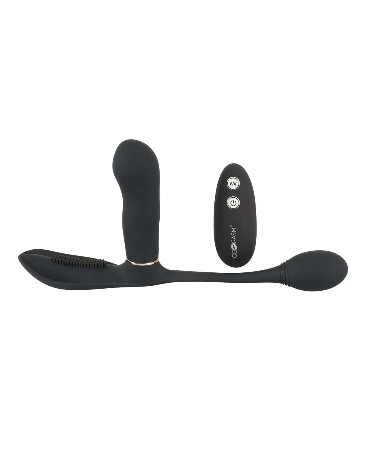 GoGasm Pussy & Ass Vibrator - Black - Image 4