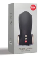 Fun Factory Cobra Libre II Male Masturbator - Black - Image 1