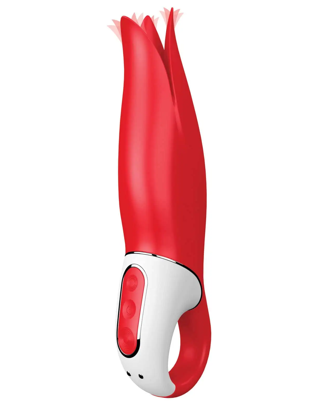 Satisfyer Vibes Power Flower - Red - Image 3