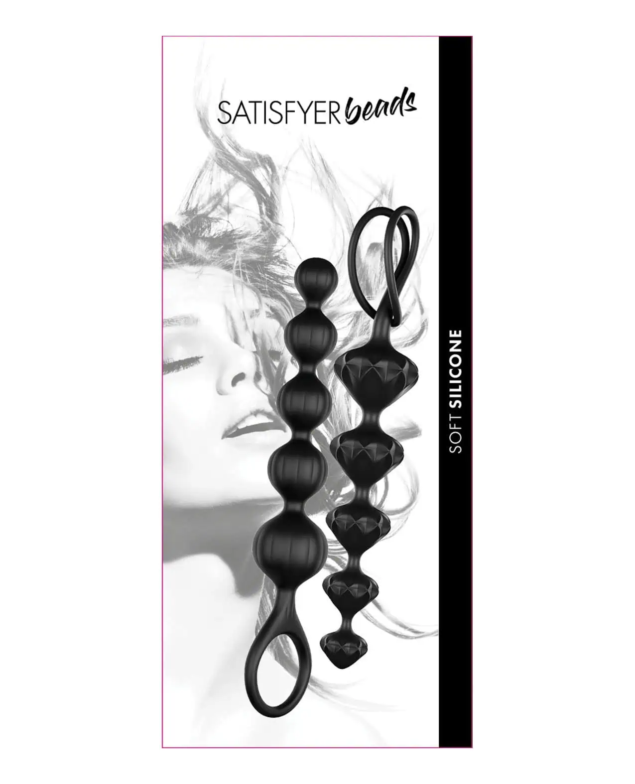 Satisfyer Soft Silicone Beads - Black - Image 3