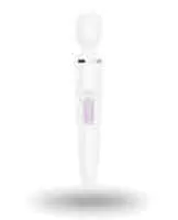 Satisfyer Wand-er Woman - White/Chrome - Image 5