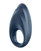 Satisfyer Powerful One Ring w/Bluetooth App - Blue - Image 1