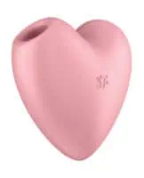 Satisfyer Cutie Heart - Light Red - Image 1