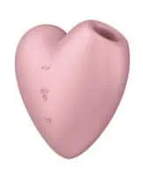 Satisfyer Cutie Heart - Light Red - Image 3