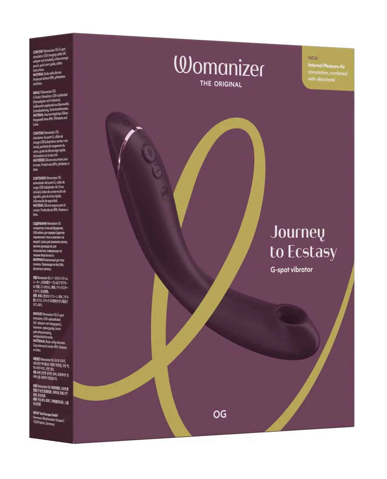 Womanizer OG Long-Handle - Aubergine - Image 4