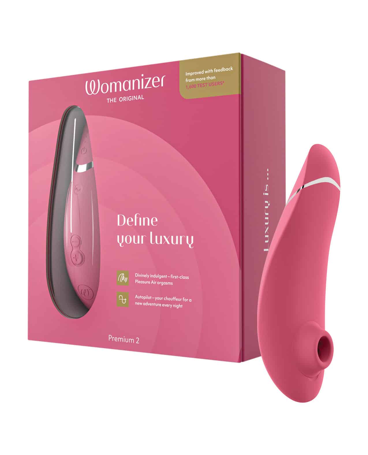 Womanizer Premium 2 Raspberry Buy Womanizer Premium 2 Raspberry | Jack and Jill Adult