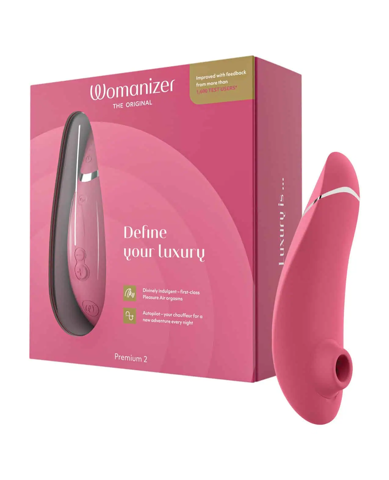 Womanizer Premium 2 Raspberry - Image 3