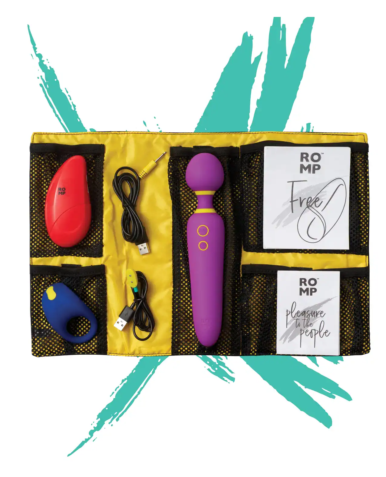 Romp Pleasure Kit - Flip, Free & Juke in Carrying Case - Image 2