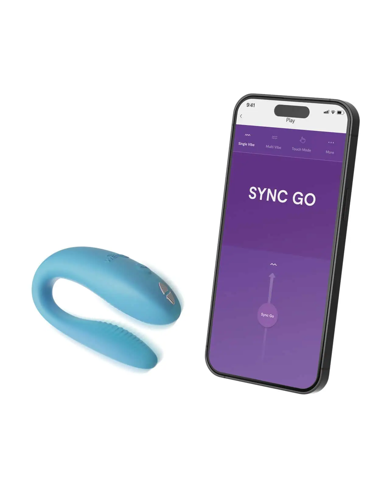 We-Vibe Sync Go - Turquoise - Image 4
