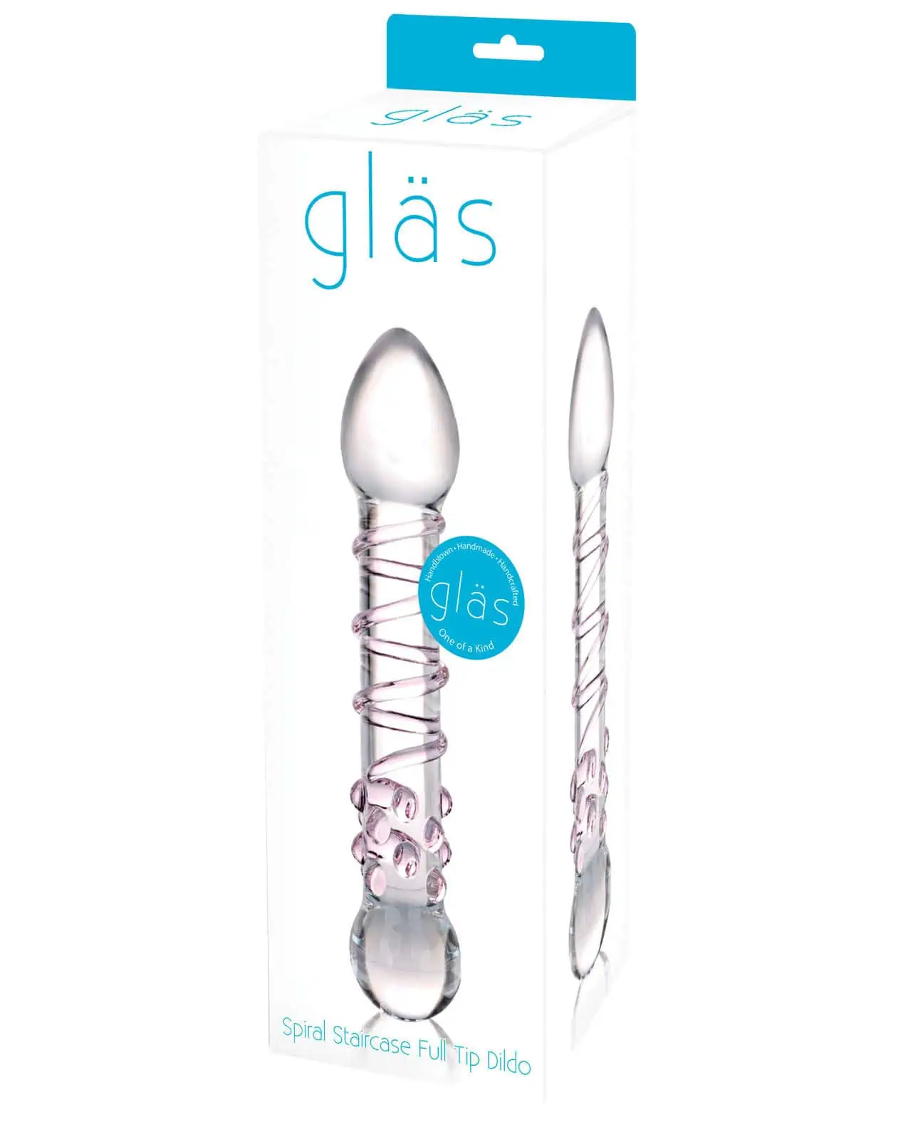 Glas Spiral Staircase Full Tip Glass Dildo - Image 3
