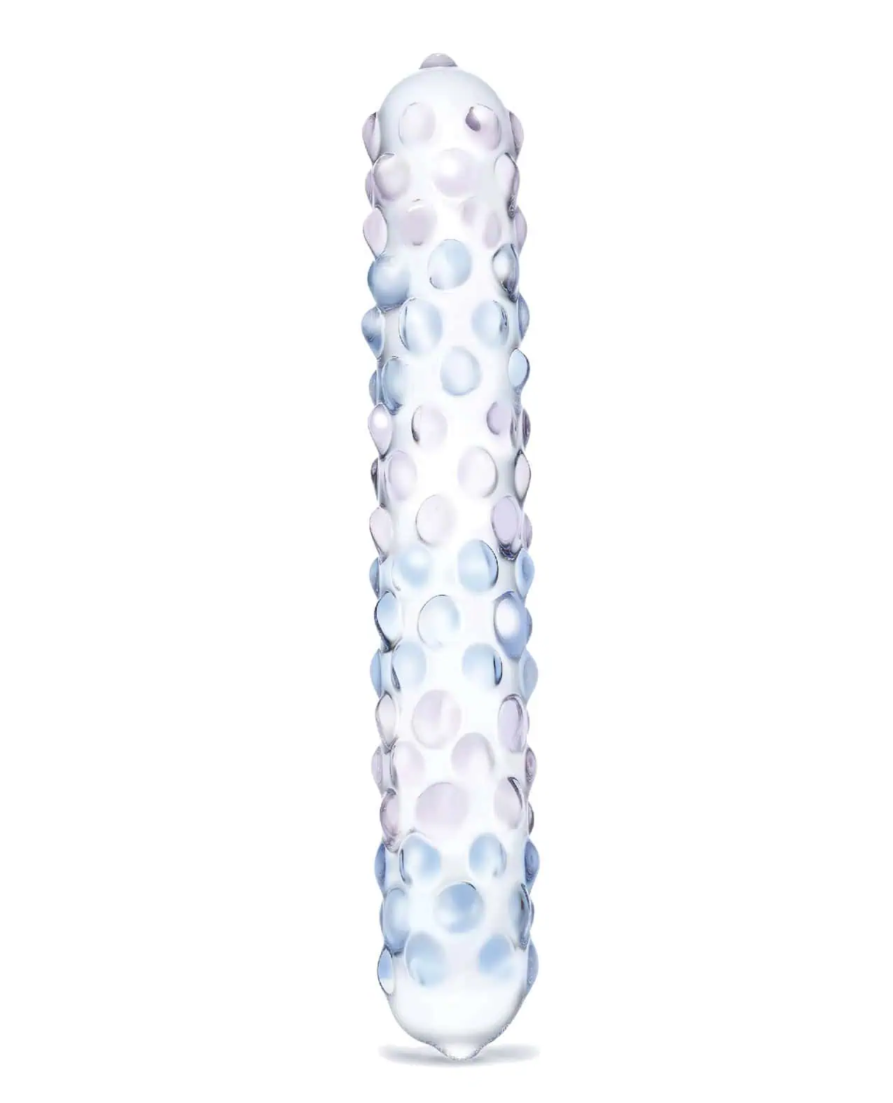 Glas Purple Rose Nubby Glass Dildo - Image 4