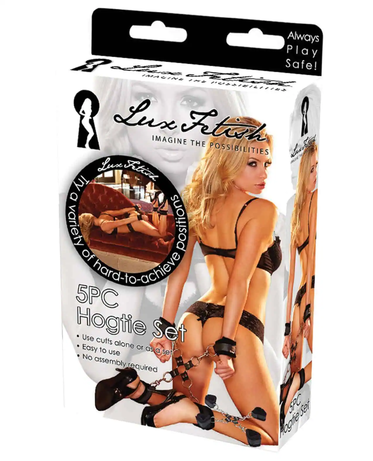 Lux Fetish 5PC Hogtie Set - Image 3