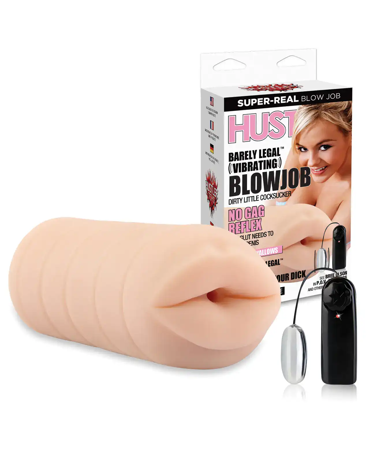 Hustler Barely Legal Vibrating Blowjob Stroker - Bree Olson - Image 2