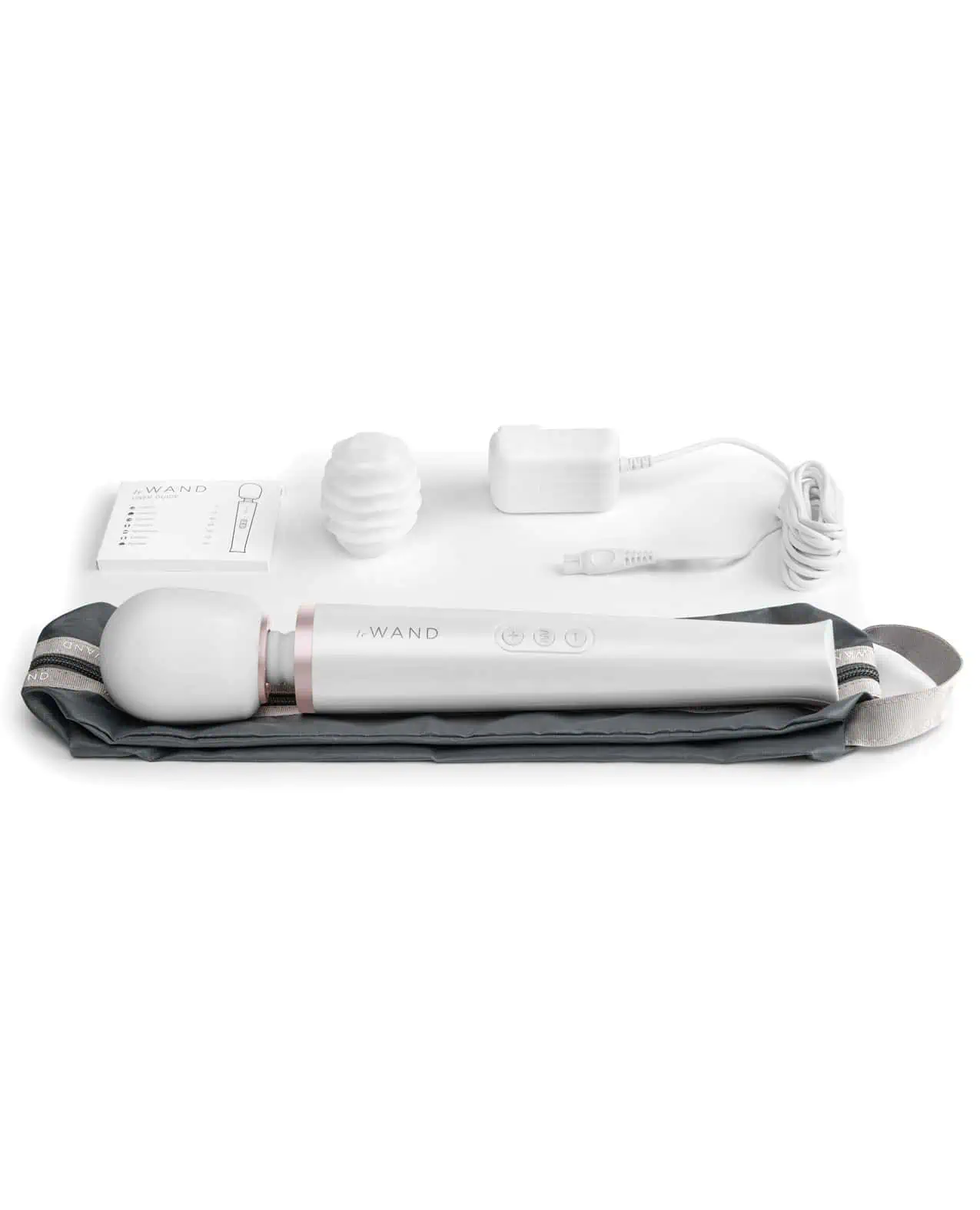 Le Wand Rechargeable Massager - Pearl White - Image 3