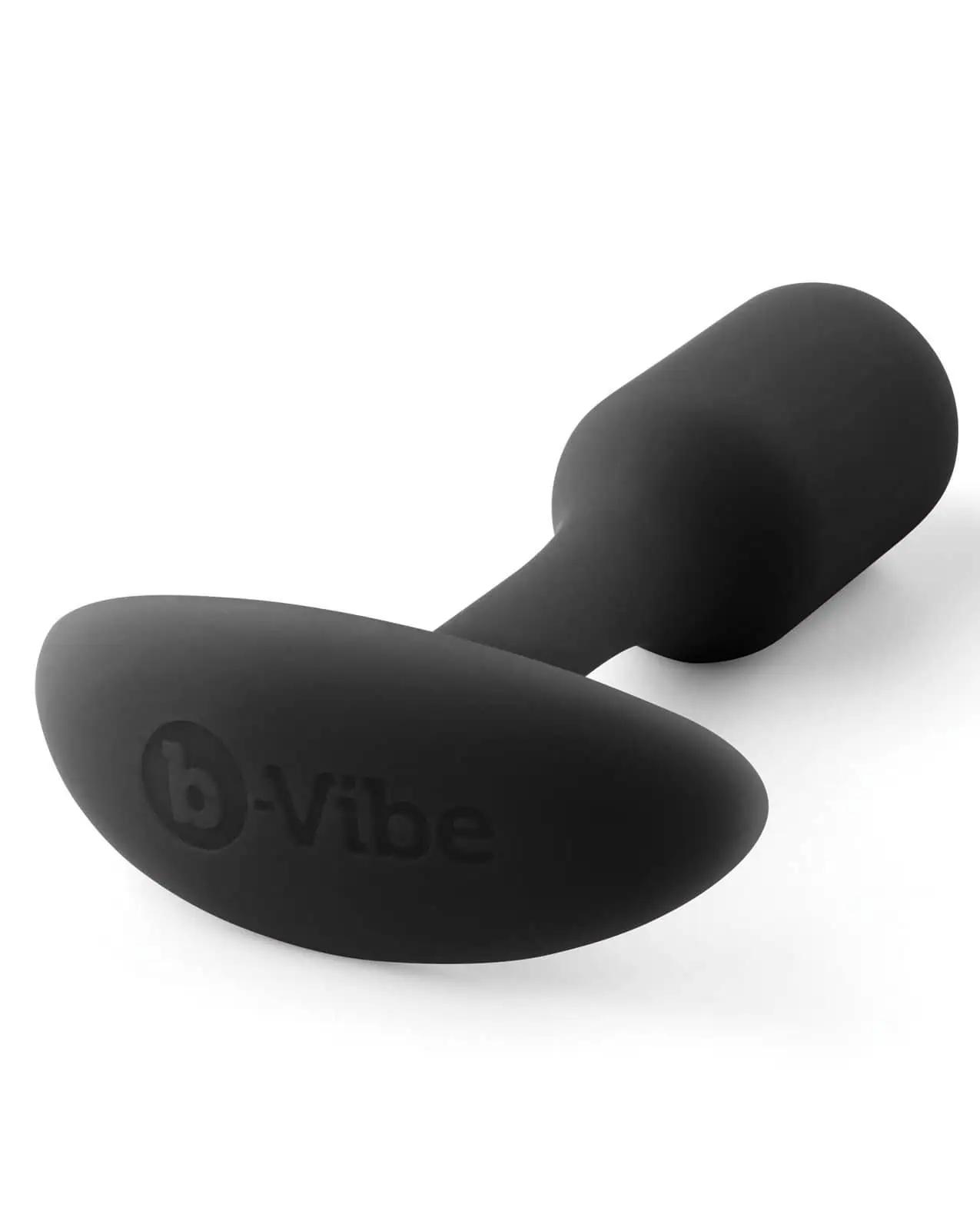 b-Vibe Weighted Snug Plug 1 - .55 g Black - Image 3