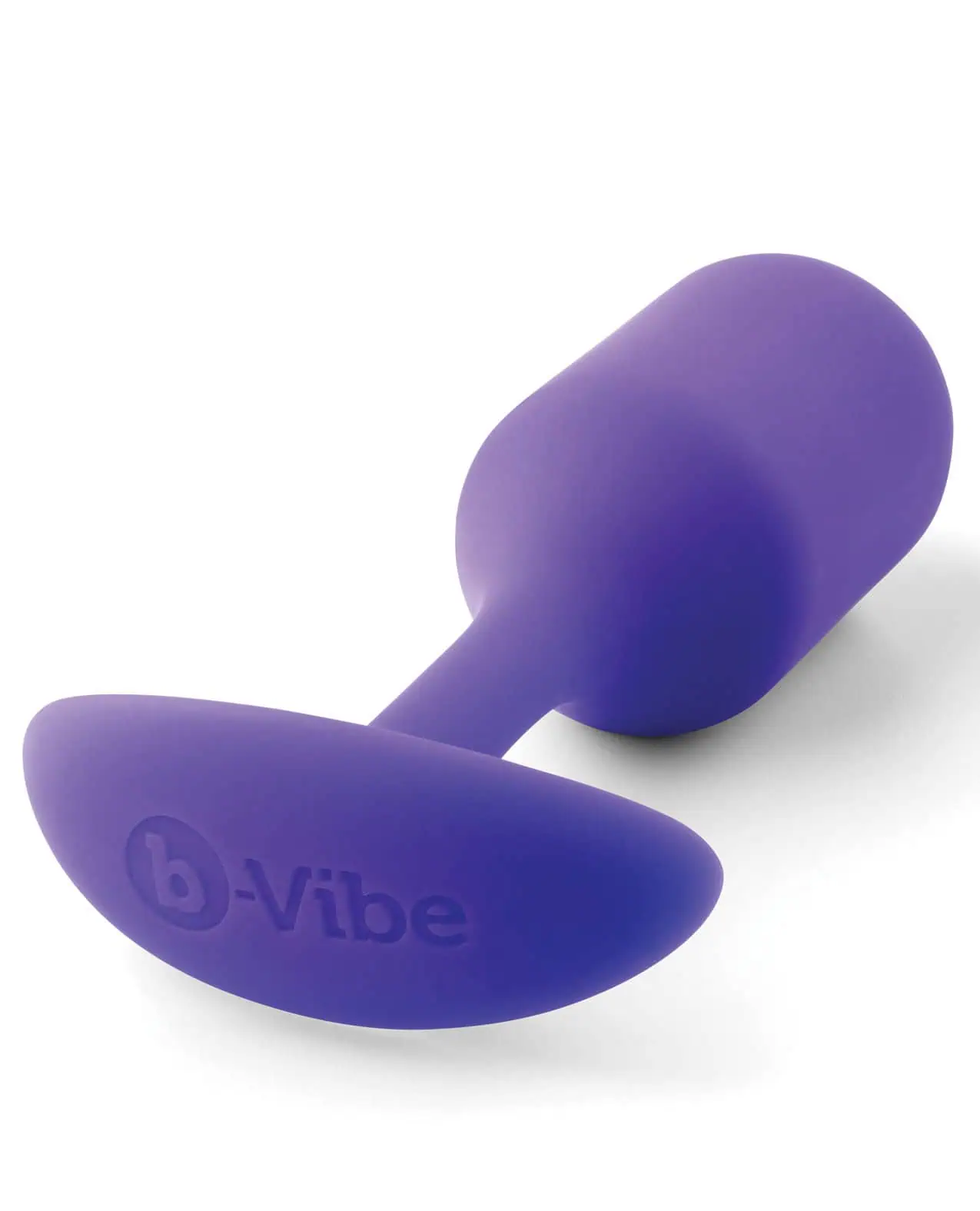b-Vibe Weighted Snug Plug 2 - .114 g Purple - Image 3