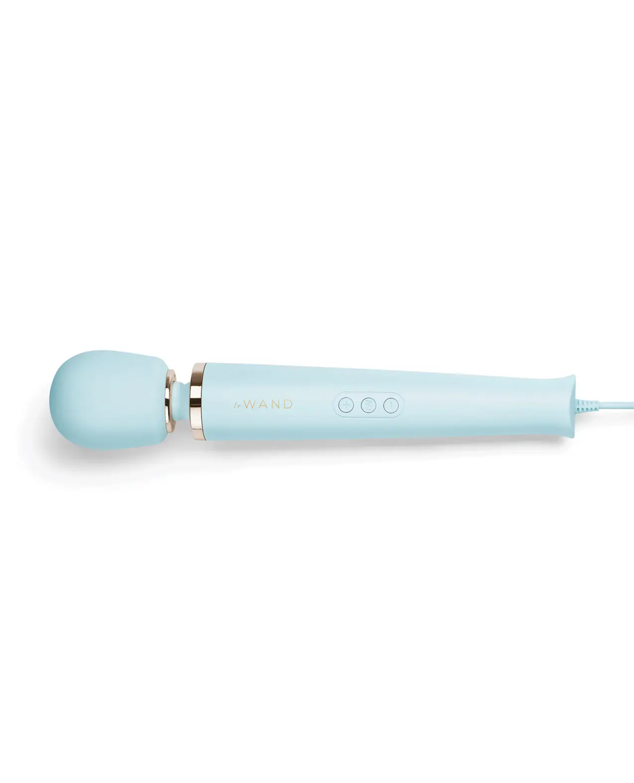 Le Wand Powerful Plug-In Vibrating Massager - Sky Blue - Image 2