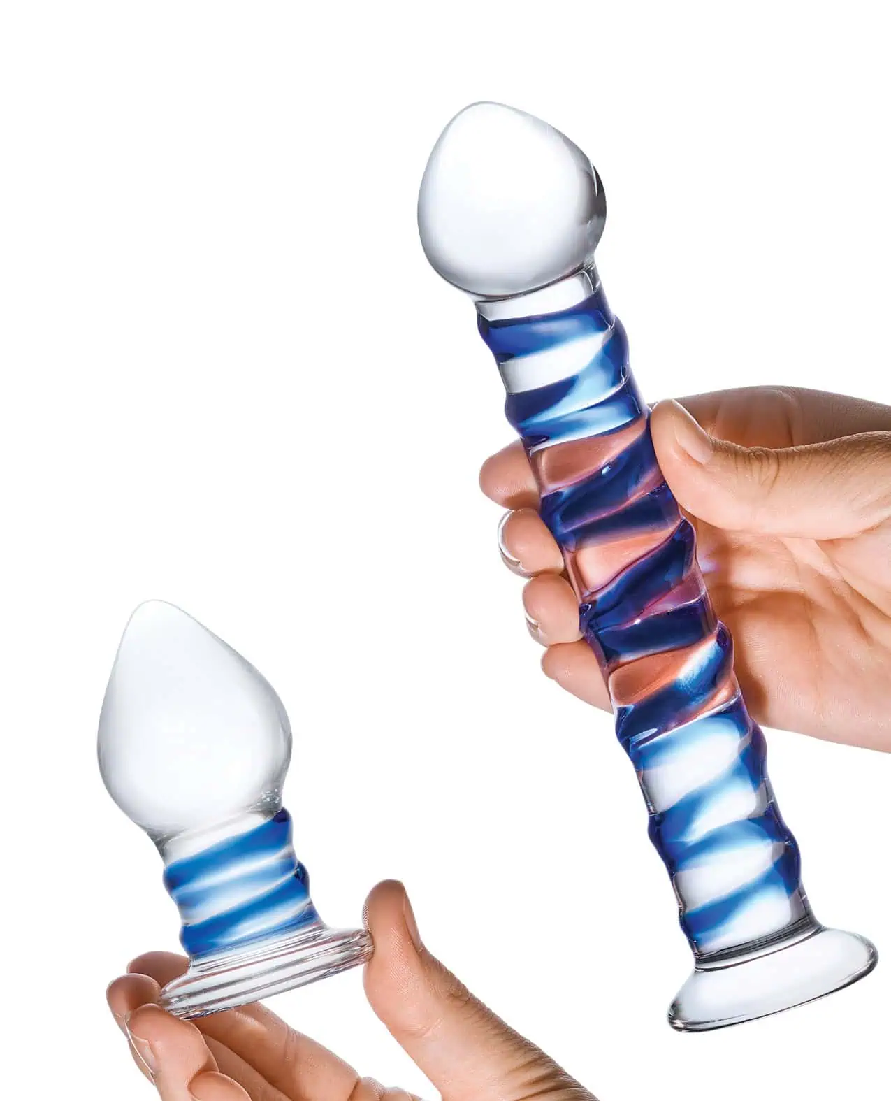 Swirly Dildo and Buttplug Set - Image 6
