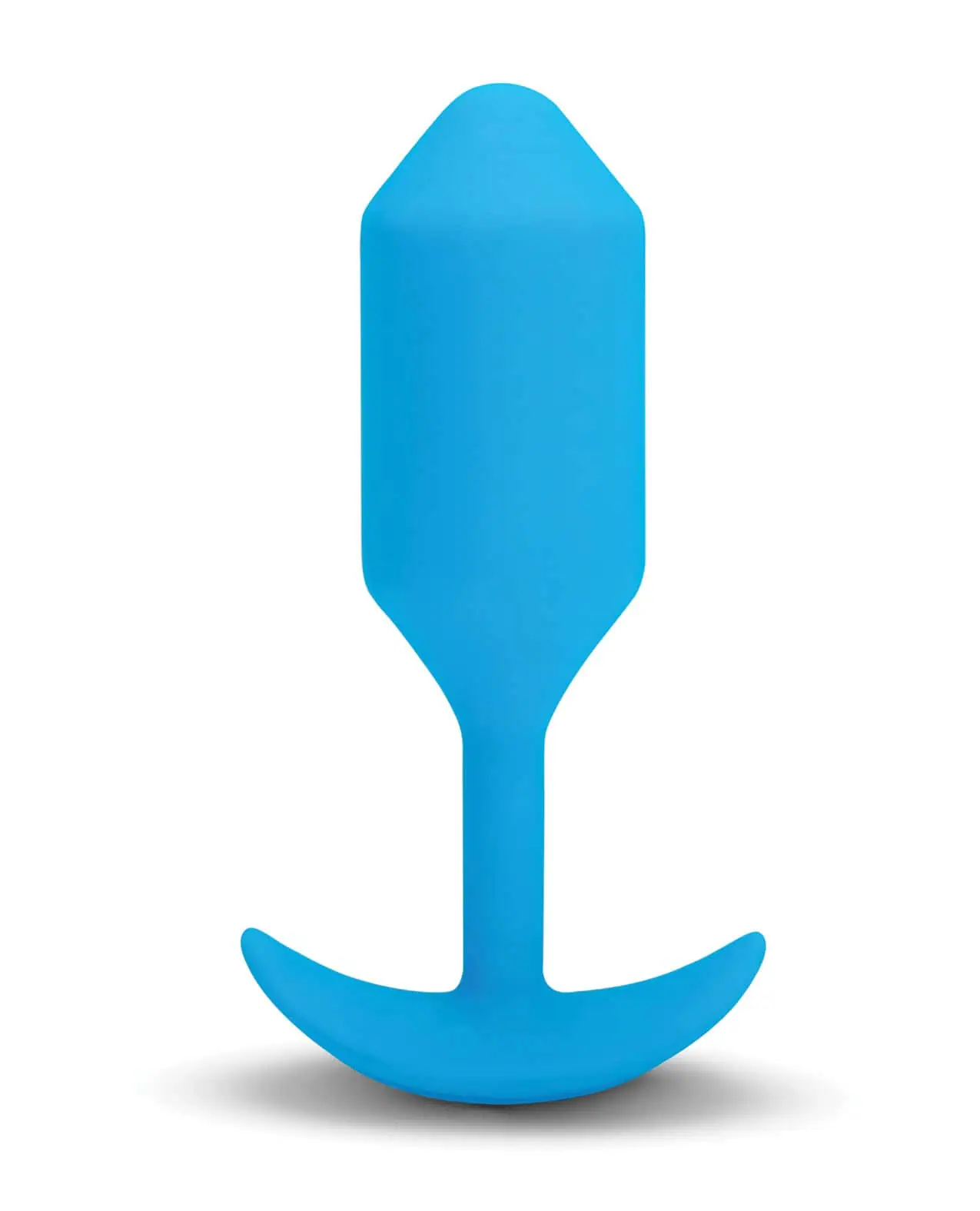 b-Vibe Vibrating Snug Plug - Blue Large - Image 3