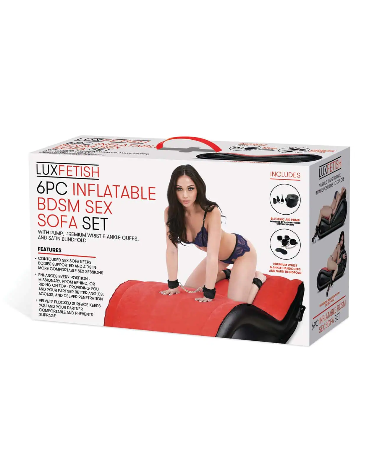 Lux F Inflatable Bdsm Sex Sofa Set - Image 3