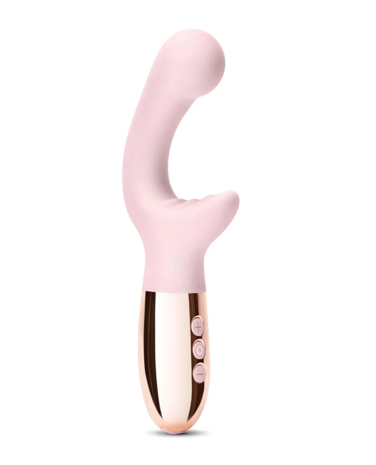 Le Wand XO Double Motor Wave Rechargeable Vibrator - Rose Gold - Image 3