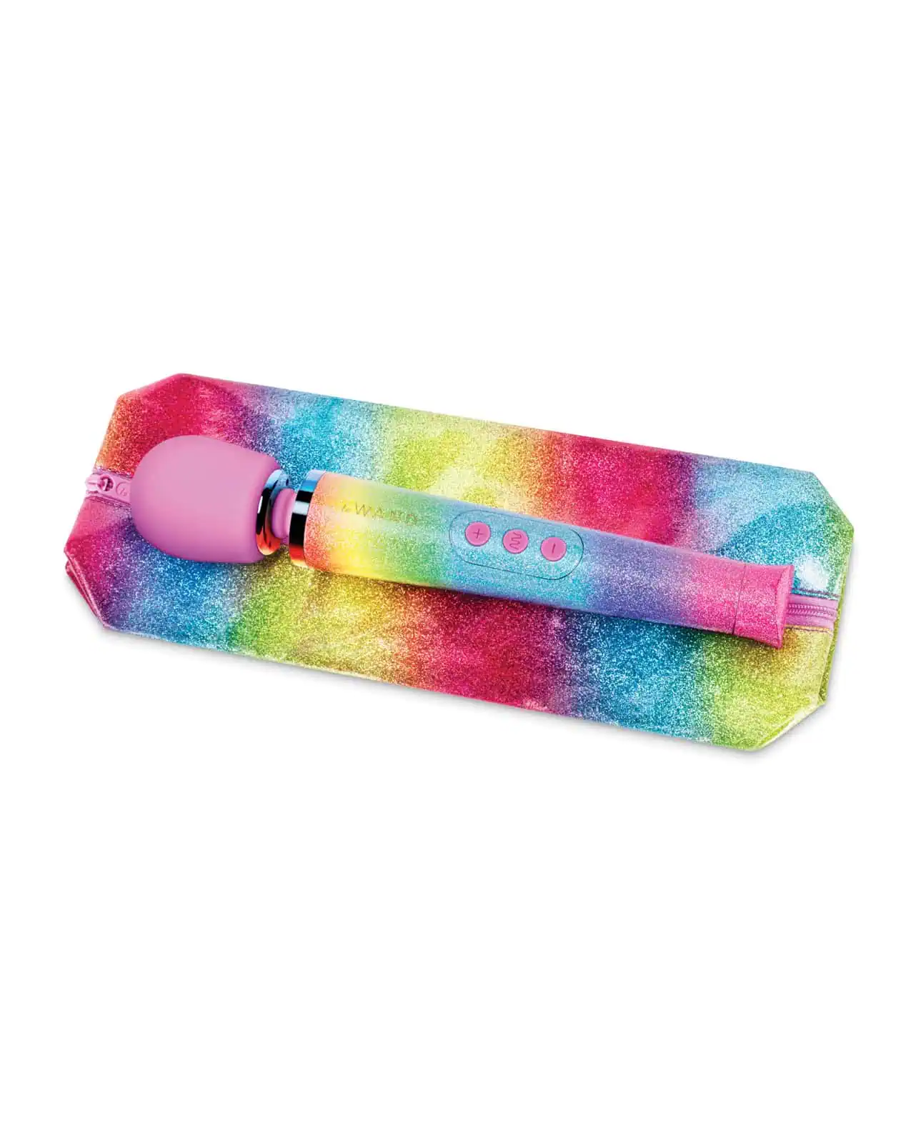 Le Wand Petite Rechargeable Vibrating Massager - Rainbow - Image 3