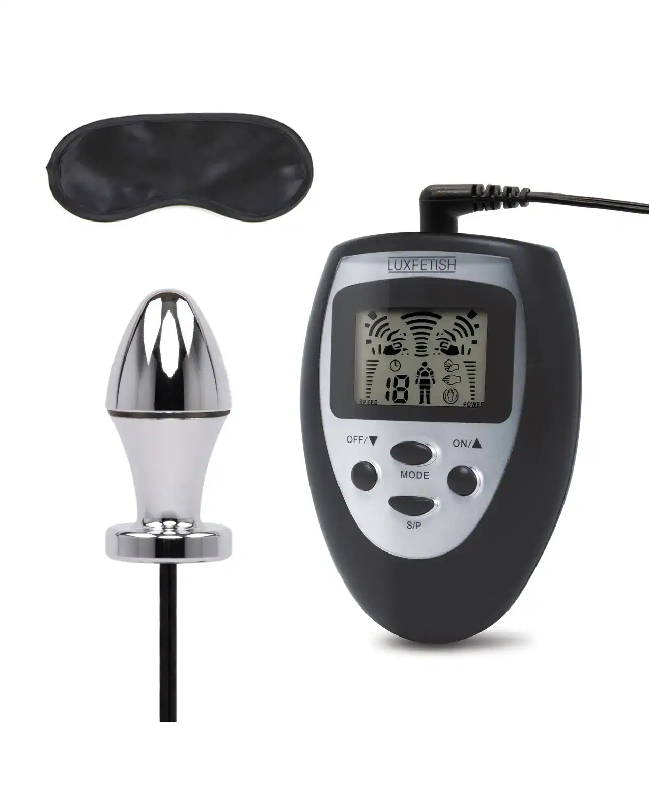 Lux Fetish Electro Sex Shock Butt Plug w/Remote - Image 2