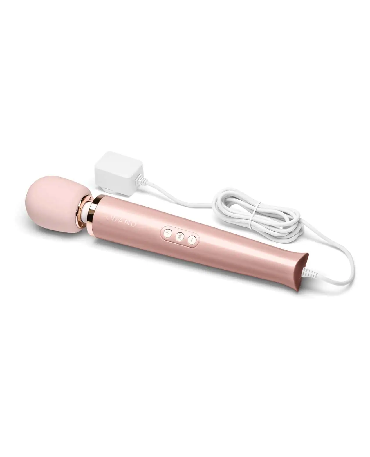 Le Wand Powerful Plug-In Vibrating Massager - Rose Gold - Image 4
