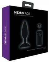 Nexus Ace Remote Control Butt Plug Small - Black - Image 3