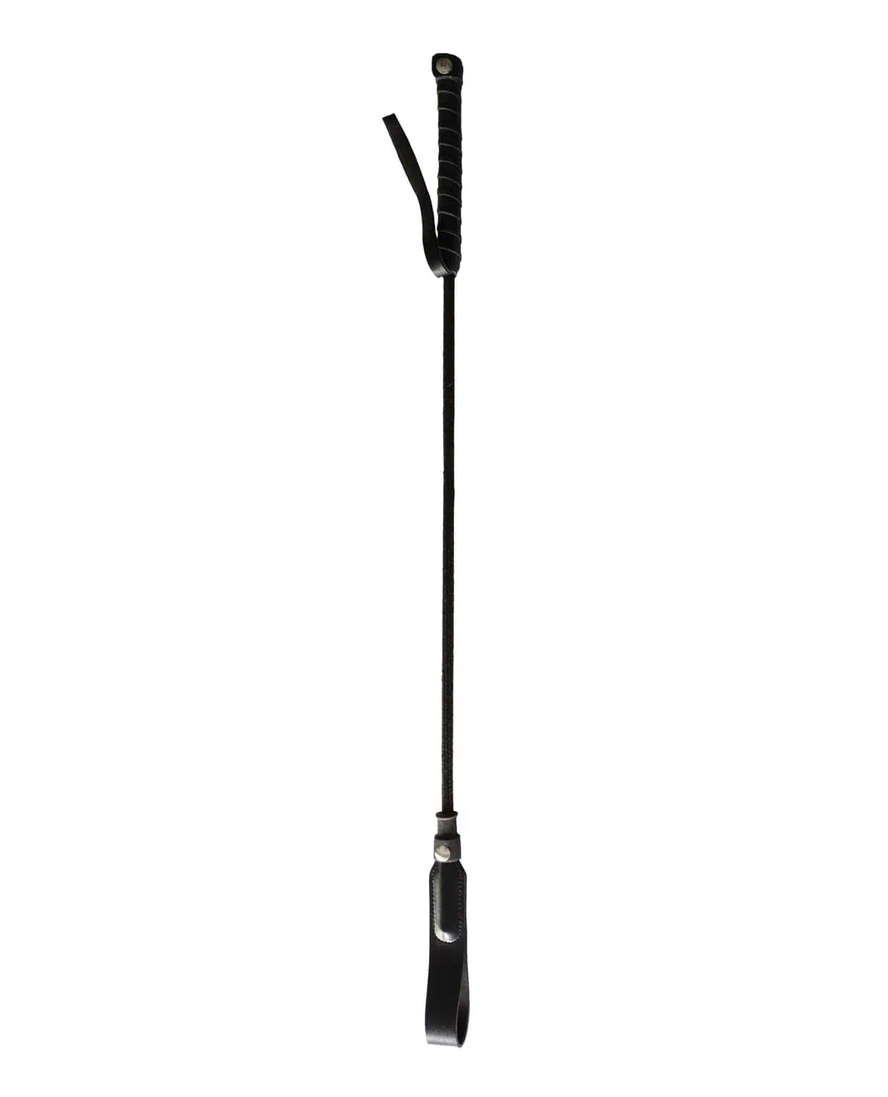 Rouge Long Riding Crop Slim Tip - Black - Image 3