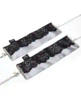 Fifty Shades of Grey Play Nice Satin & Lace Wrist Cuffs - Image 3
