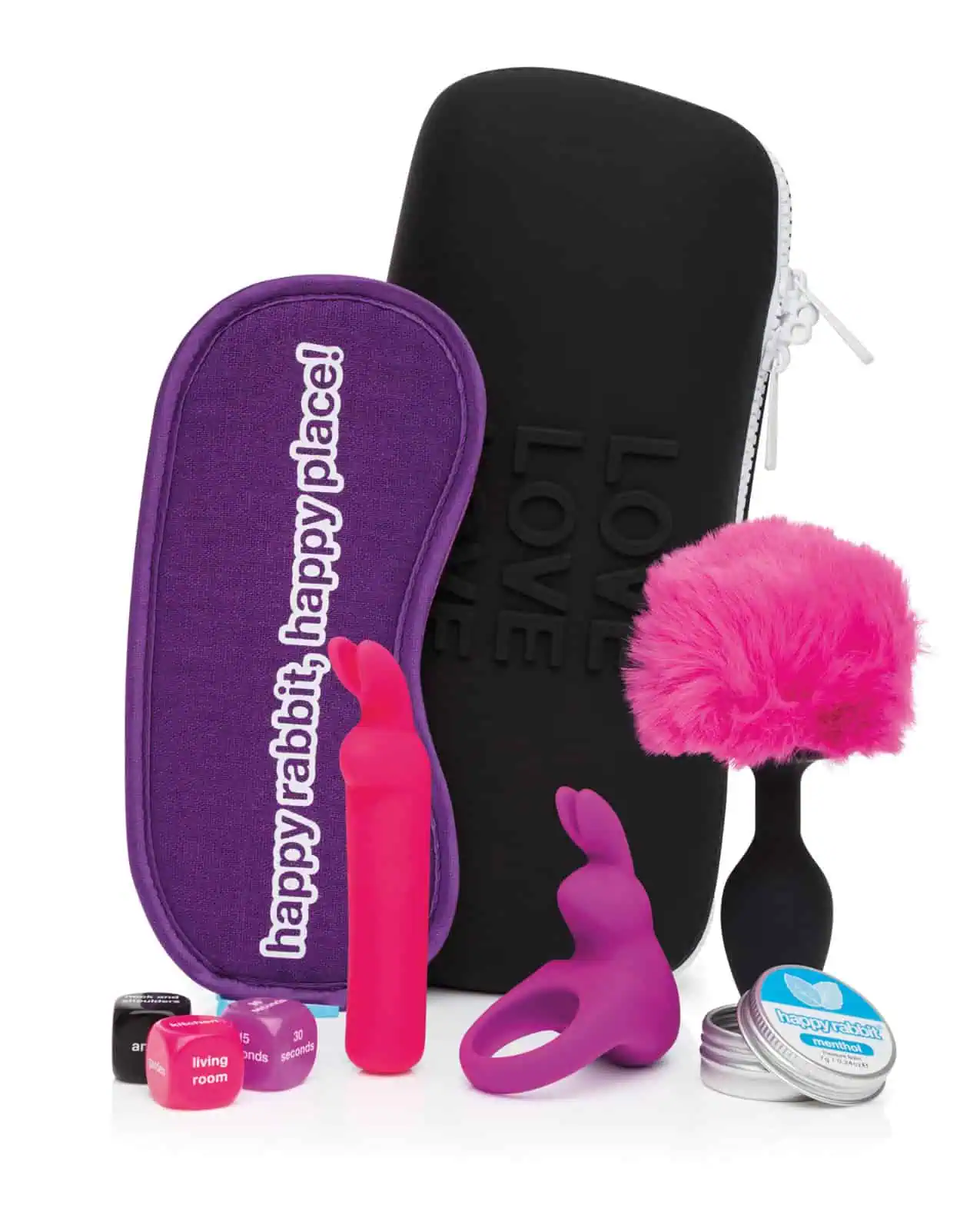 Happy Rabbit Couple's Pleasure Kit - Assorted Colors - Image 3