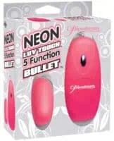 Neon Luv Touch Bullet - 5 Function Pink - Image 1
