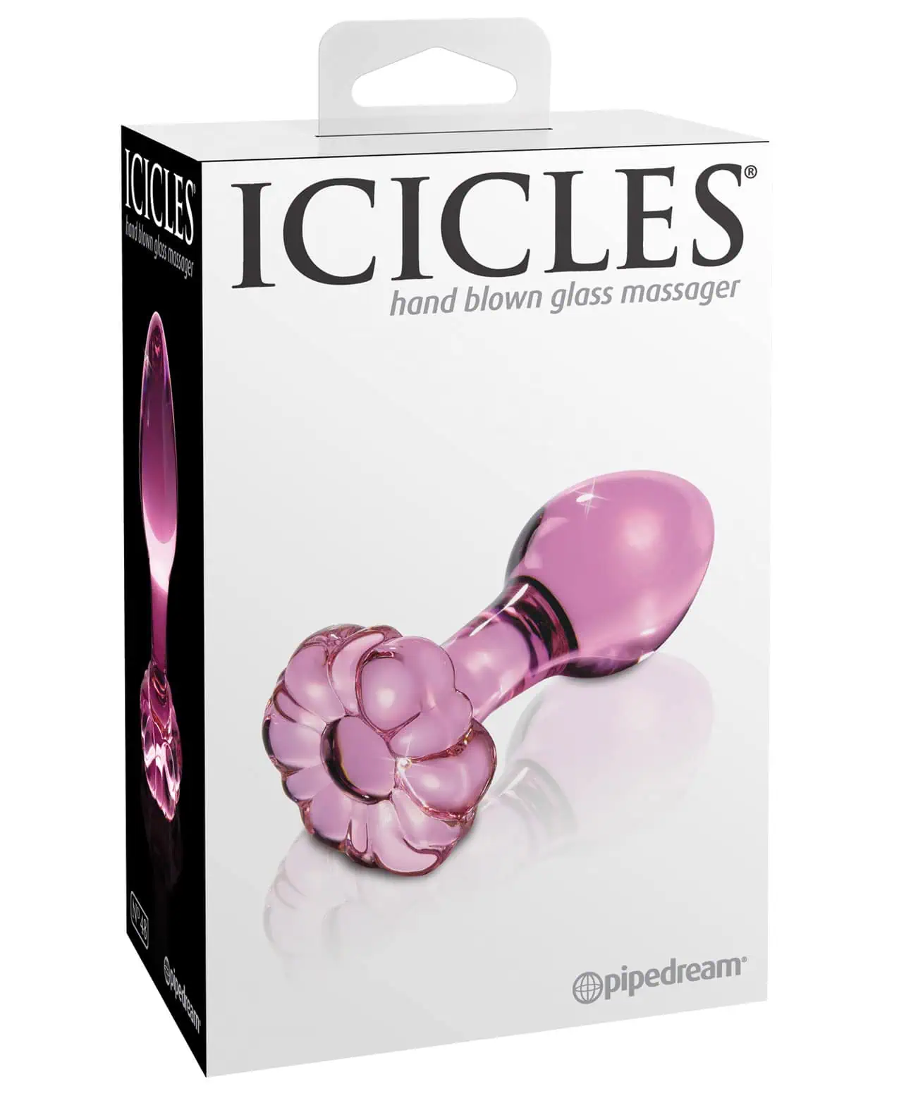 Icicles No. 48 Butt Plug - Pink - Image 3