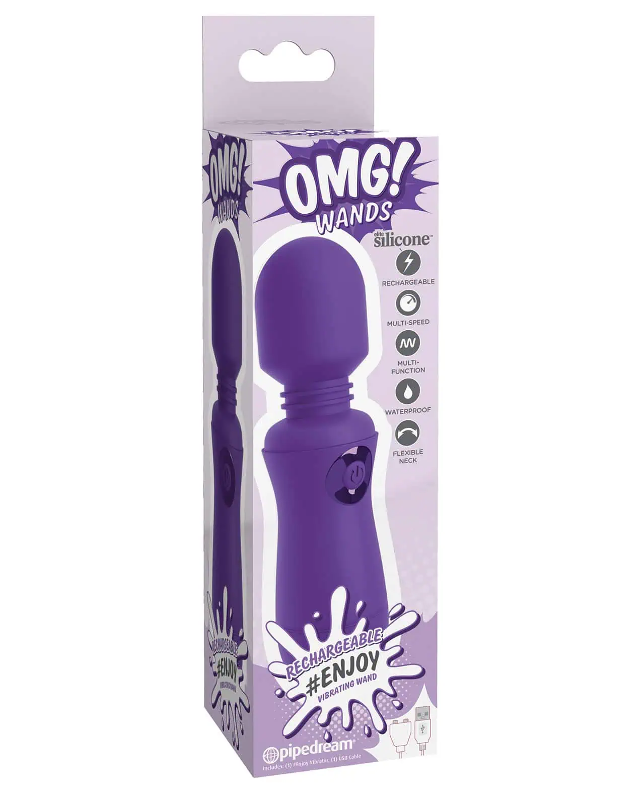 OMG! Wands (Hash Tag) Enjoy - Purple - Featured Image