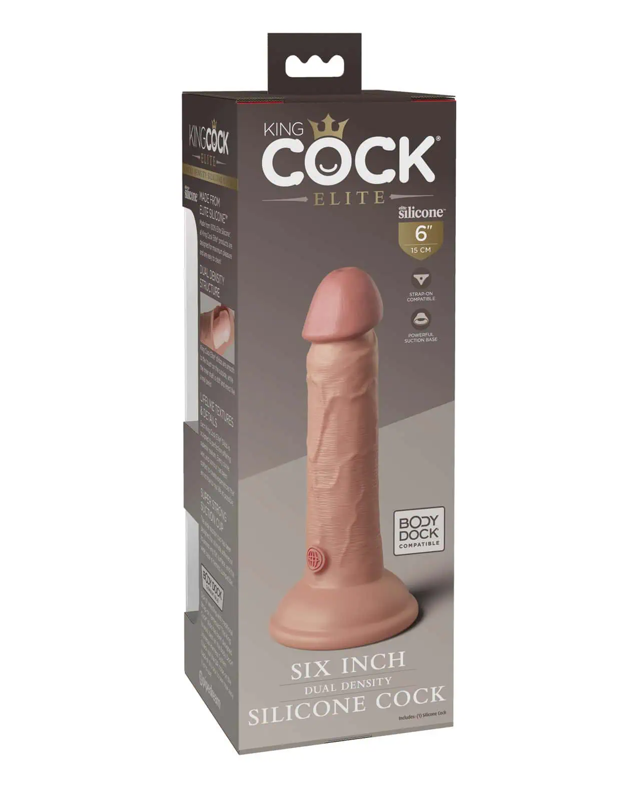 King Cock Elite Dual Density Cock 6 Light - Image 4