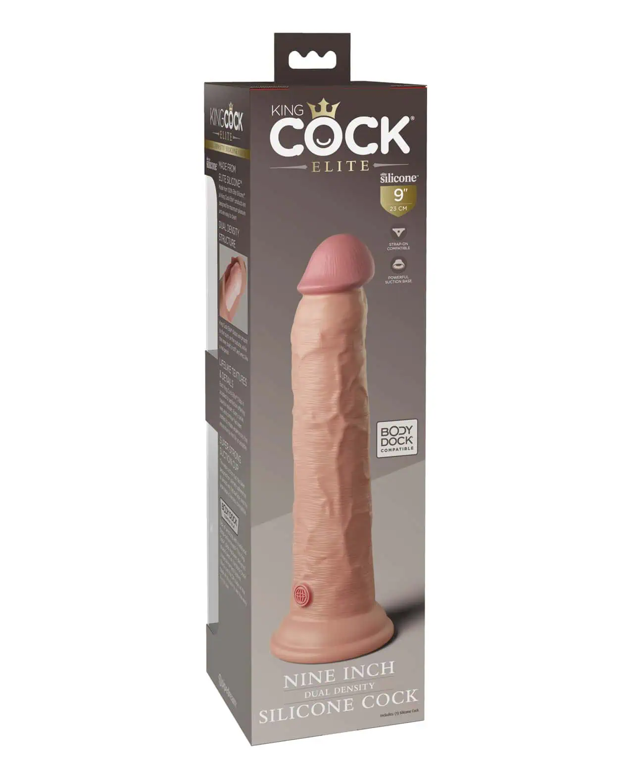 King Cock Elite Dual Dense Cock 9 Light - Image 4