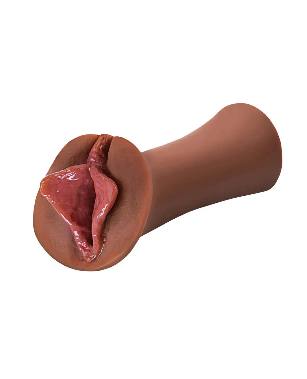 PDX Extreme Wet Pussies Luscious Lips - Brown - Image 3