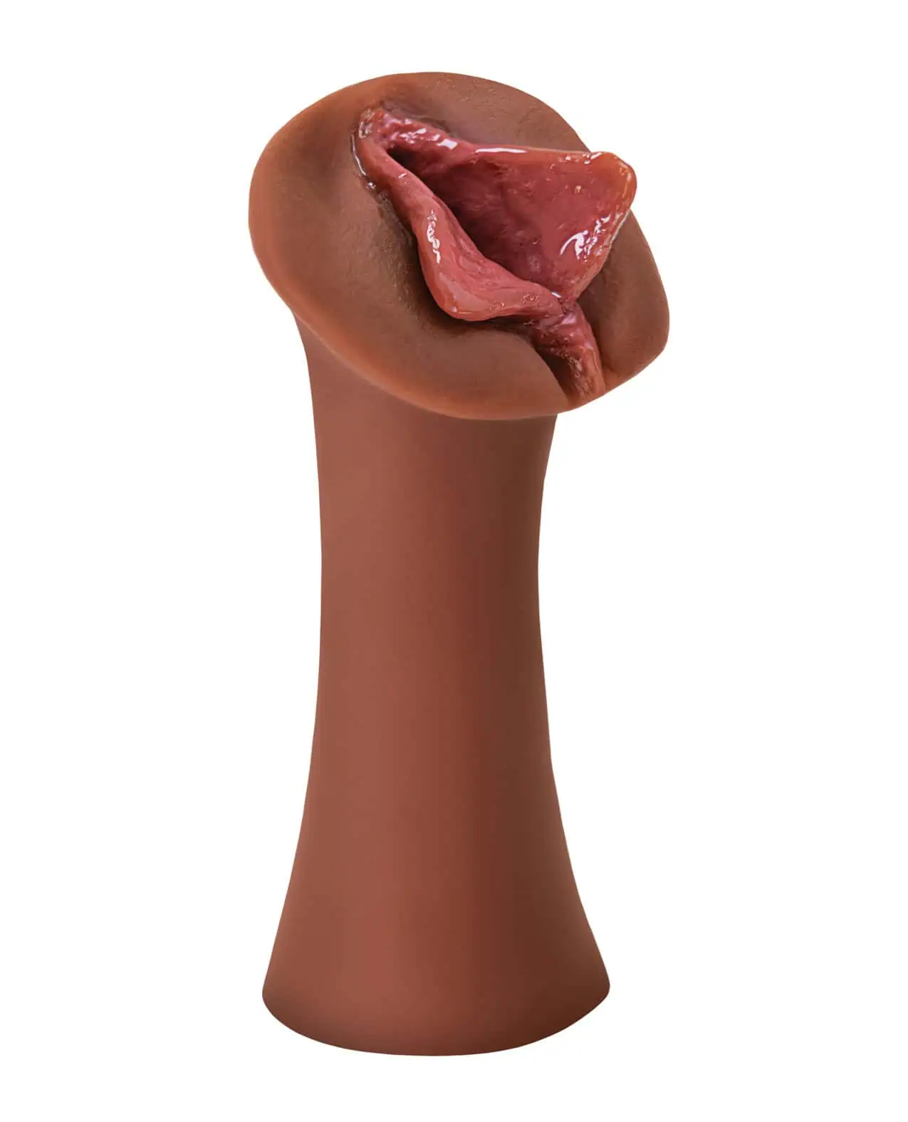 PDX Extreme Wet Pussies Luscious Lips - Brown - Image 4