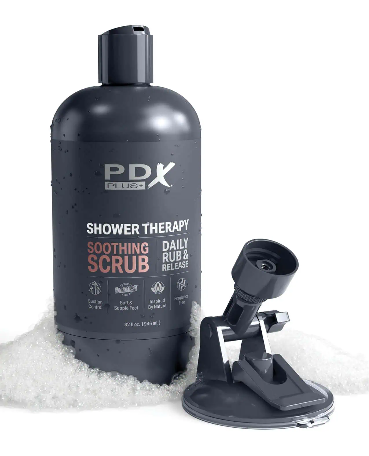 PDX Plus Shower Therapy Soothing Scrub - Tan - Image 3