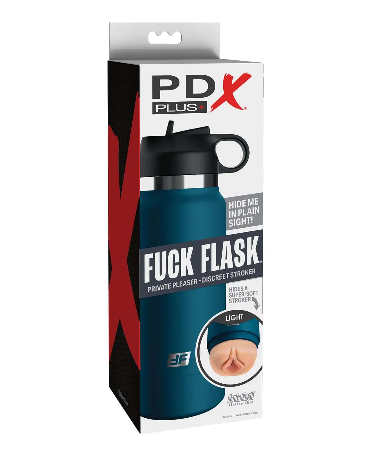 PDX Plus Fuck Flask Private Pleaser Light/Blue - Image 3