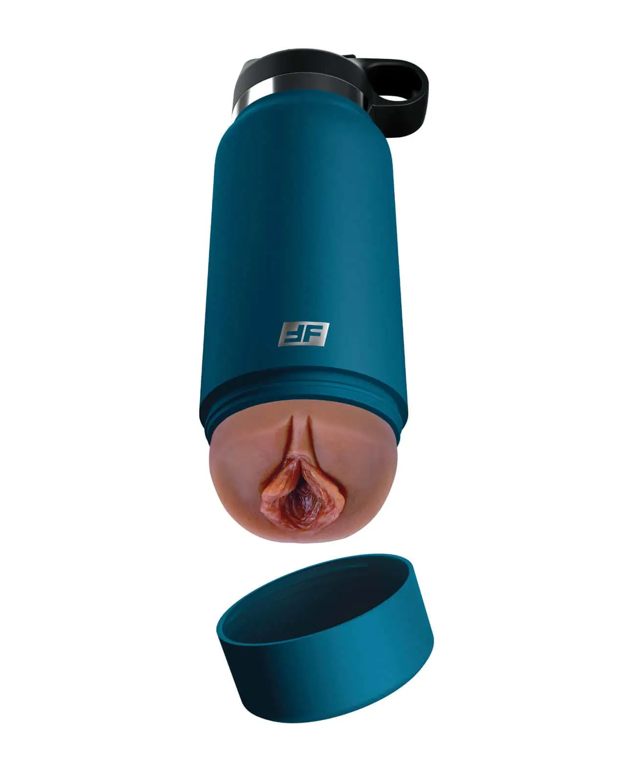 PDX Plus Fuck Flask Private Pleaser Brown/Blue - Image 4