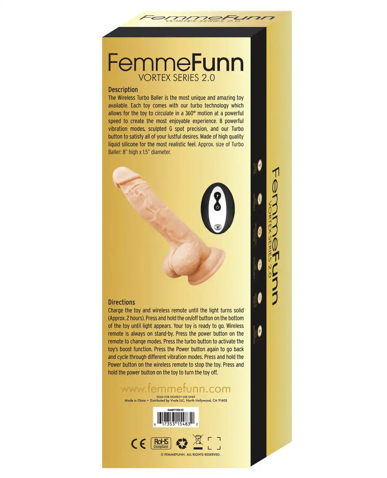 Femme Funn Turbo Baller 2.0 - Nude - Image 2
