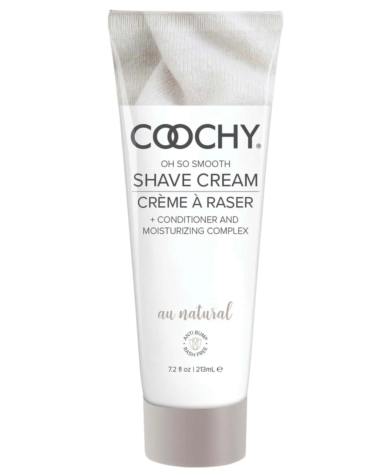 COOCHY Shave Cream - 7.2 oz Au Natural - Image 2