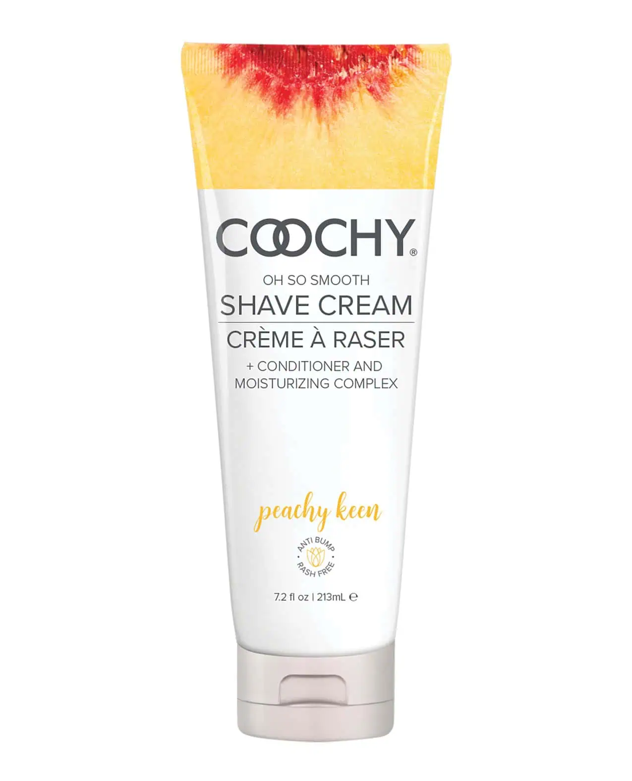 COOCHY Shave Cream - 7.2 oz Peachy Keen - Image 2