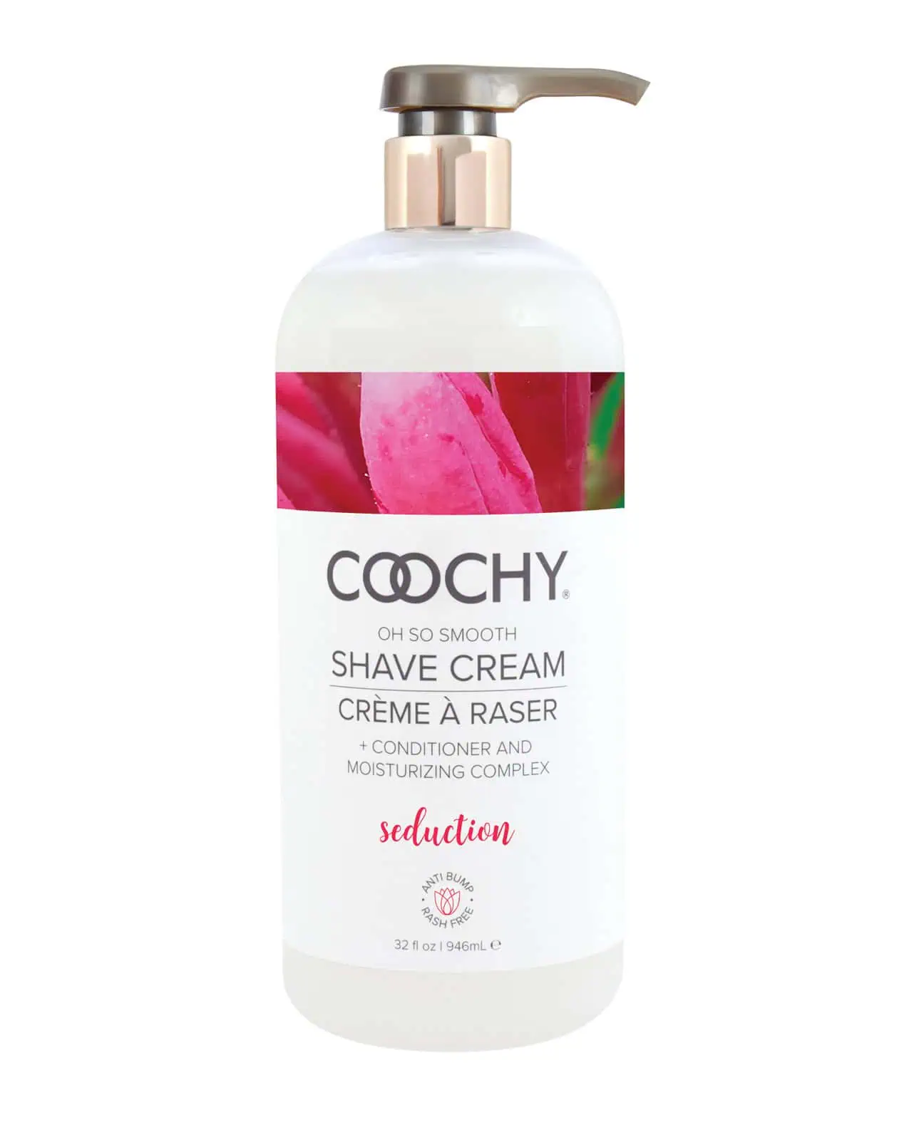 COOCHY Seduction Shave Cream - 12.5 oz Honeysuckle/Citrus - Image 3